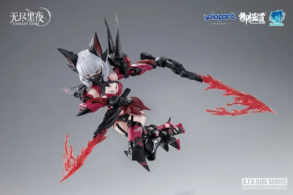 A.T.K. Girl Endless Night Vampire Camilla 1/12 Scale Model Kit - Image 20