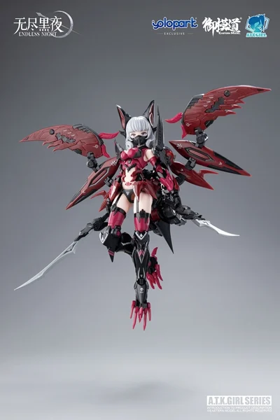 A.T.K. Girl Endless Night Vampire Camilla 1/12 Scale Model Kit - Image 8