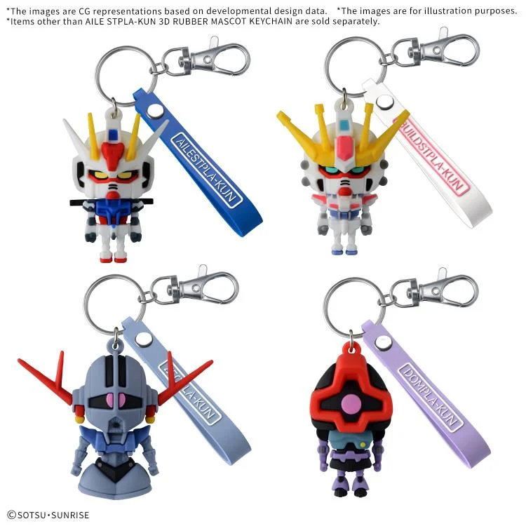 Aile Stpla-kun 3D Mascot Keychain - Image 4