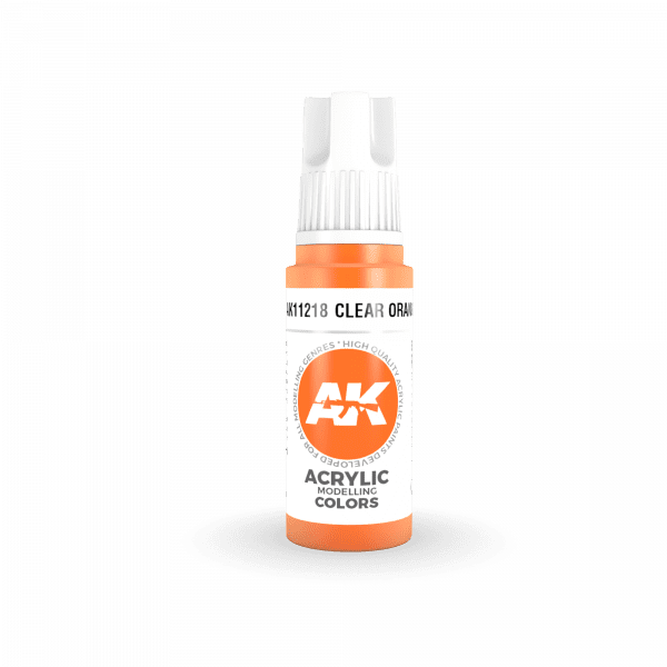 AK Interactive 3rd Gen Acrylic Orange 17ml - Image 2