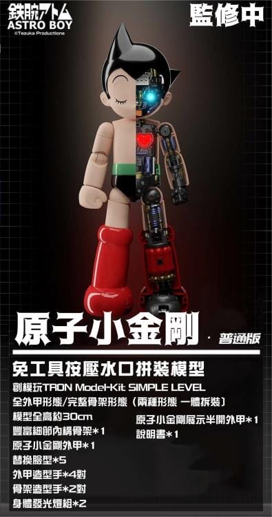 Astro Boy Simple Level Astro Boy (DX Version) TRON Model Kit - Image 6