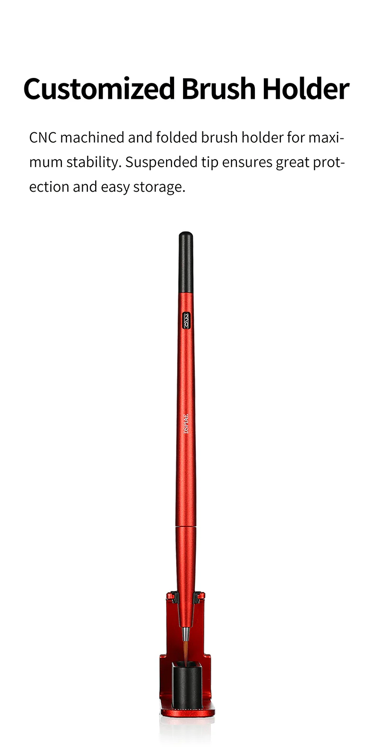 DSPIAE AT-FB04 Fine Brush With Replicable Point Tip - Black - Image 7