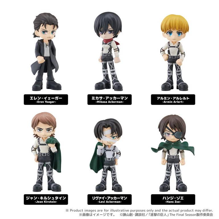 Attack on Titan PalVerse The Final Season Box of 6 Figures - Image 16