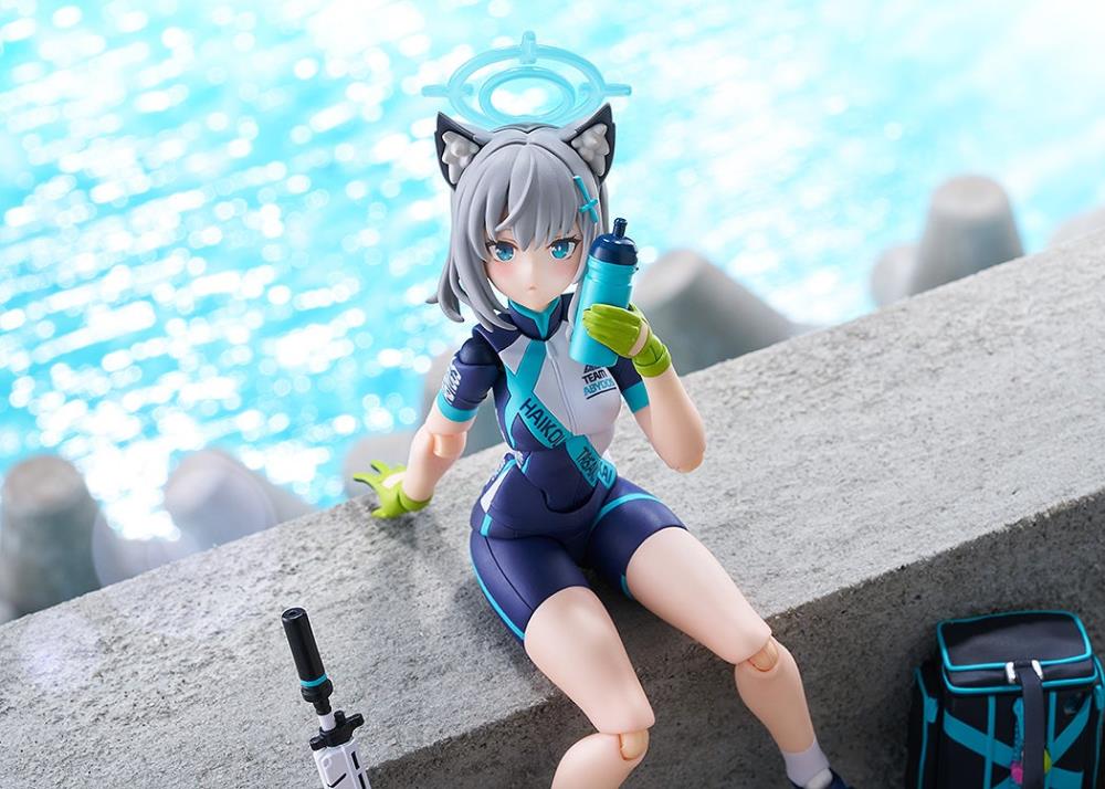 Blue Archive figma No.644 Shiroko Sunaookami (Cycling) - Image 4