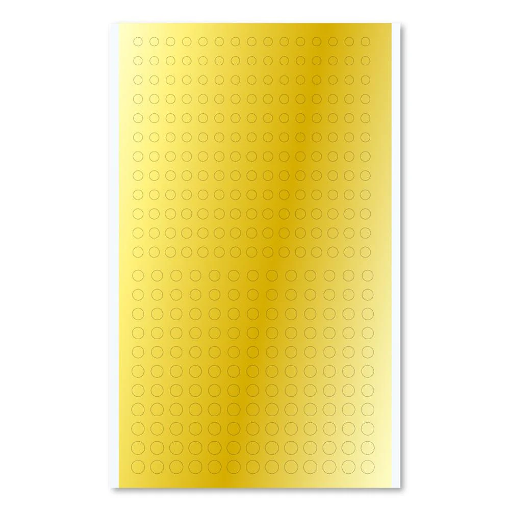 Circular Metallic Seal M(3.0-4.6mm) Gold(1pc)