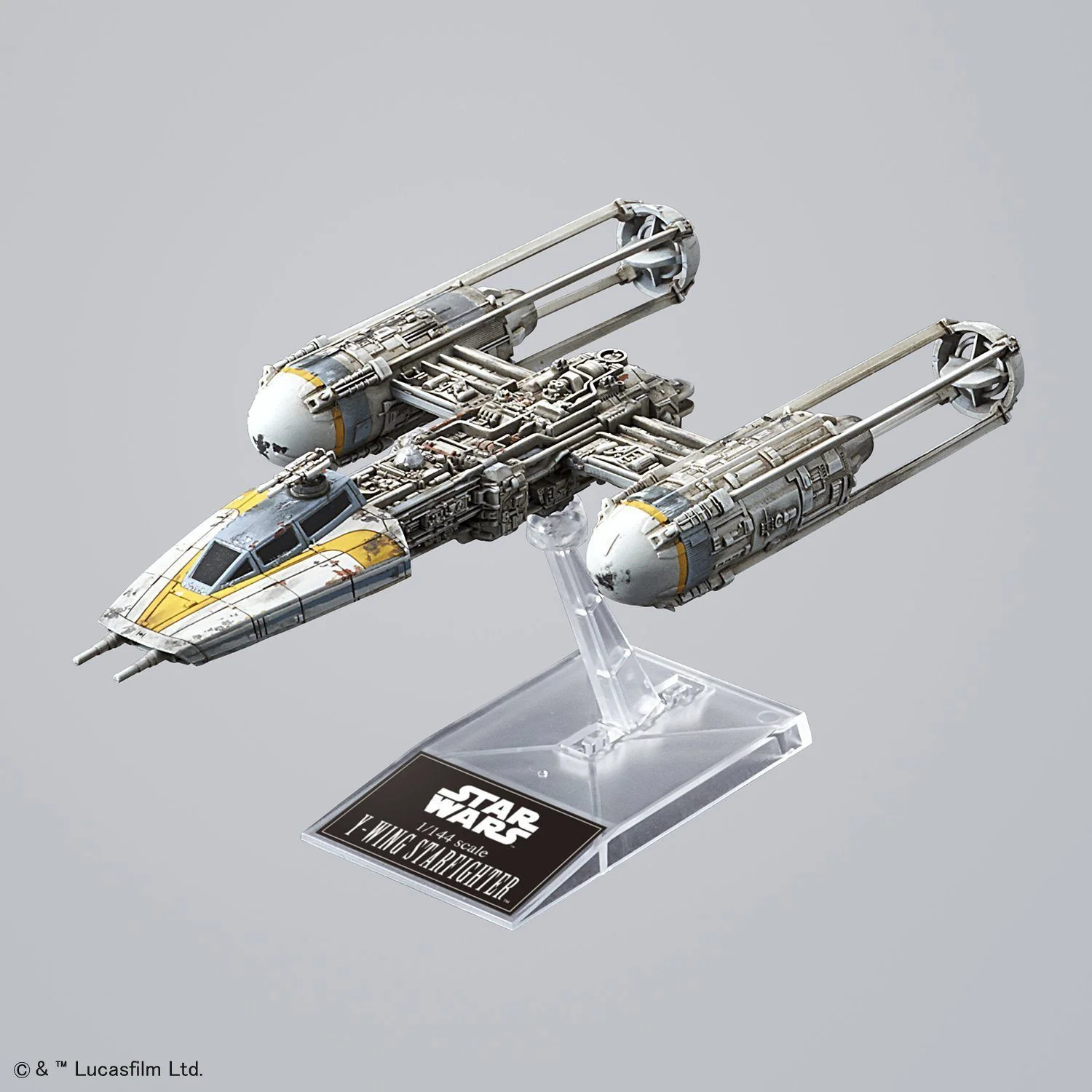 Damaged box X-Wing & Y-Wing Starfighter "Star Wars", Bandai Star Wars 1/144 - Image 16