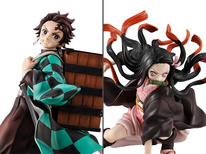 Demon Slayer Kimetsu no Yaiba Precious G.E.M. Tanjiro & Nezuko Kamado (Brother & Sister)