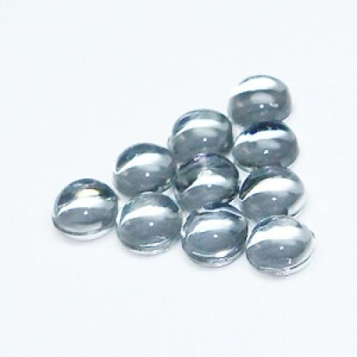 Dome type Beads (Silver) / 10pcs