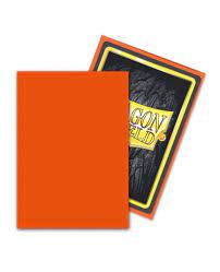 Dragon Shield Sleeves: Classic - Tangerine (100) - Image 2