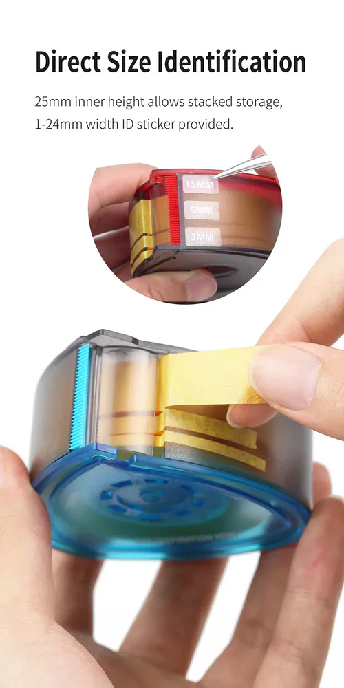 DSPIAE MT-B01 Masking Tape Cutter (Red) - Image 4