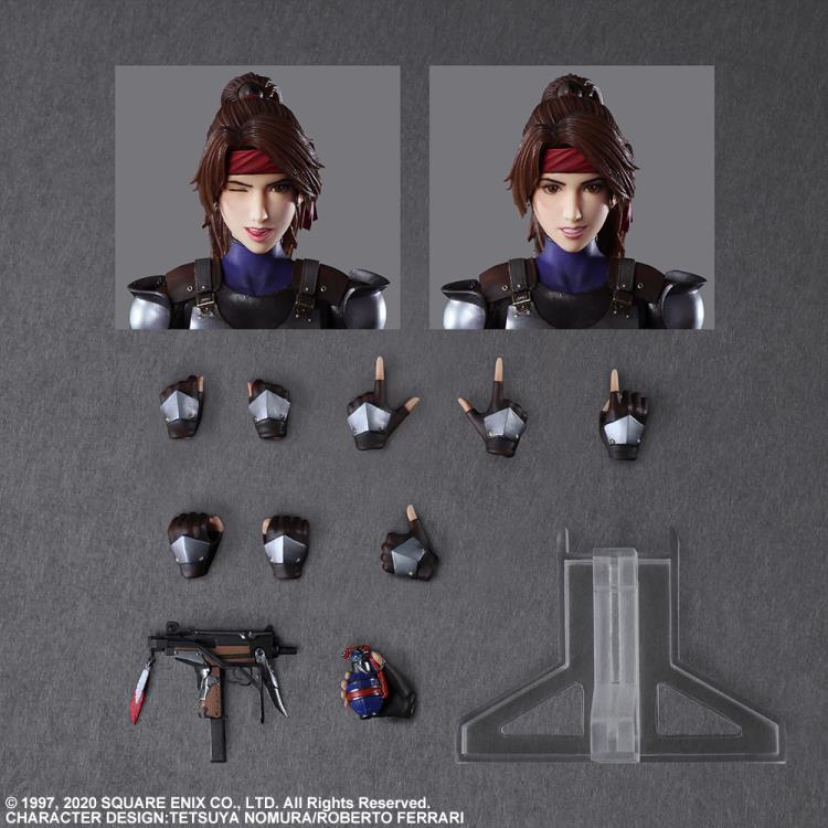 Final Fantasy VII Remake Play Arts Kai Jessie & Motorcycle Set - Image 9