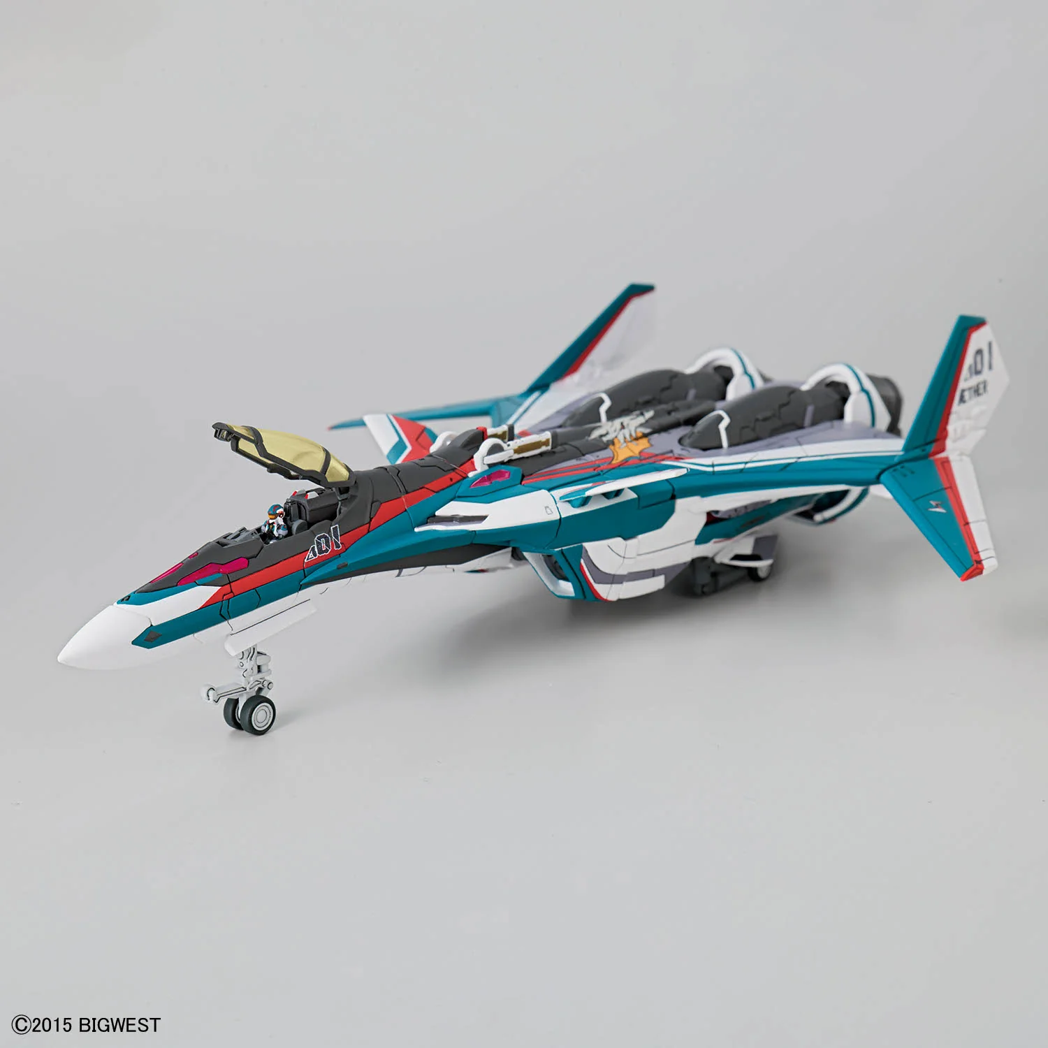 Macross Delta HG VF-31S Siegfried (Arad Molders Use) 1/100 Scale Deluxe Set - Image 5