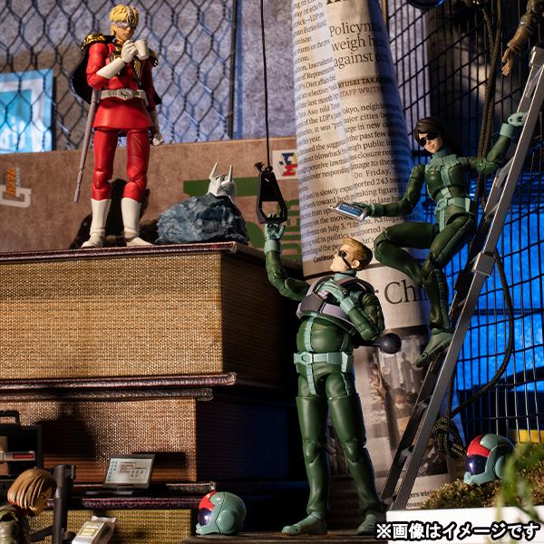 Mobile Suit Gundam G.M.G. Principality of Zeon Army Soldier 06 Char Aznable - Image 12