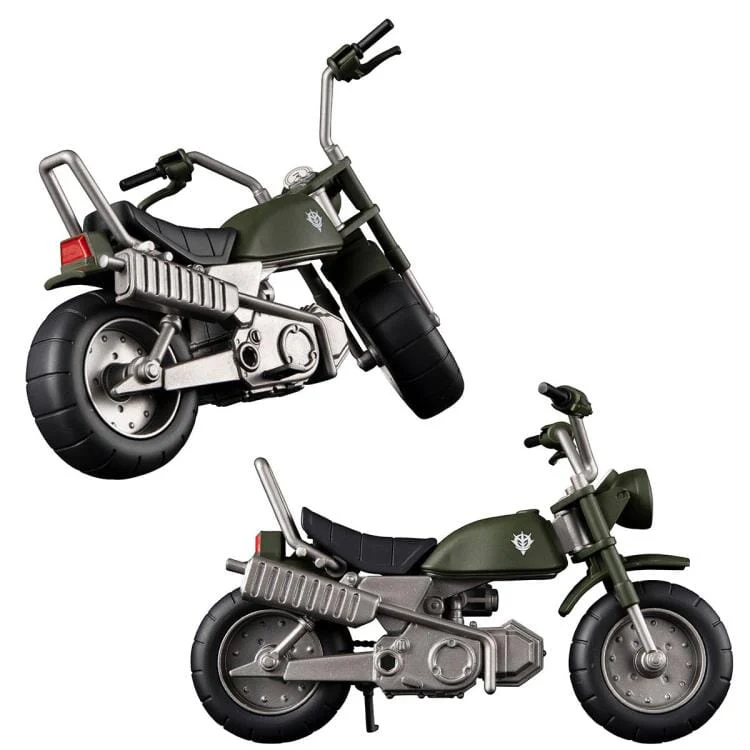 Mobile Suit Gundam G.M.G. Principality of Zeon 08 VSP General Soldier & Motorcycle - Image 10