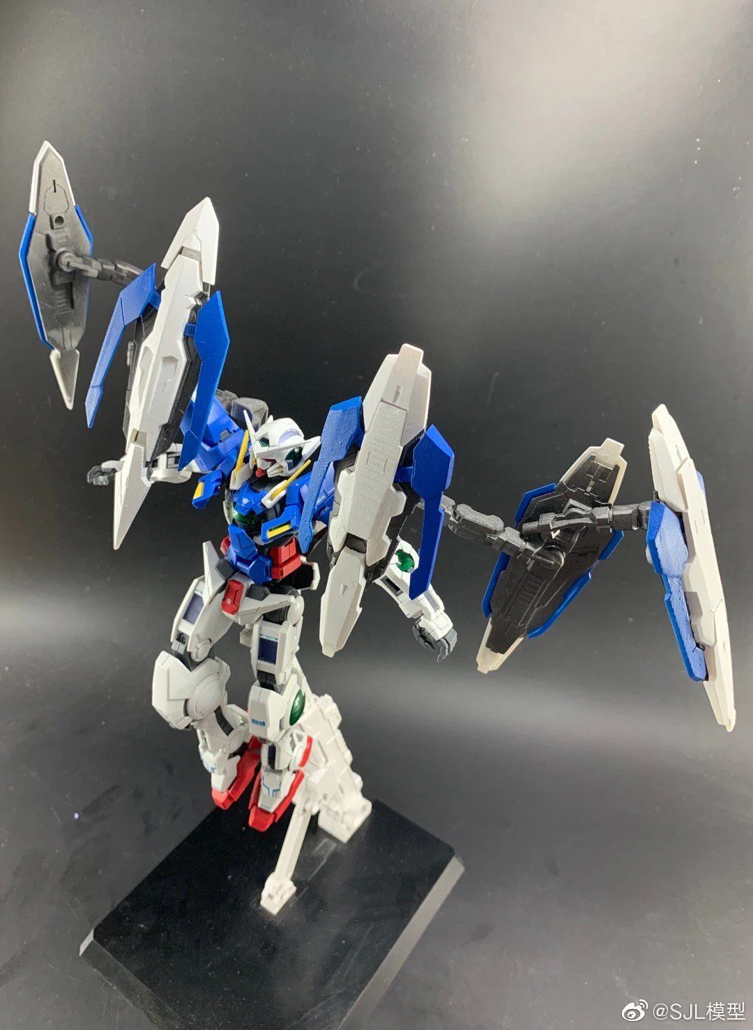SJL - ASTRAEA WHITE SHIELDS FULL SET W/ GN HIGH MEGA LAUNCHER - Image 3