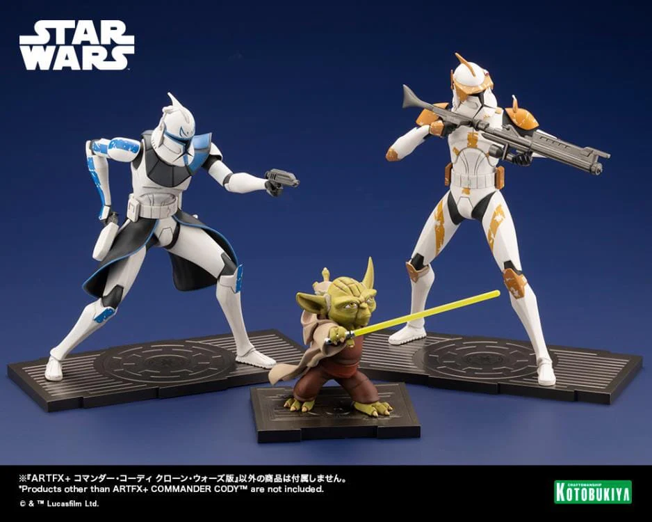 Star Wars The Clone Wars ArtFX+ Commander Cody Statue - Image 17