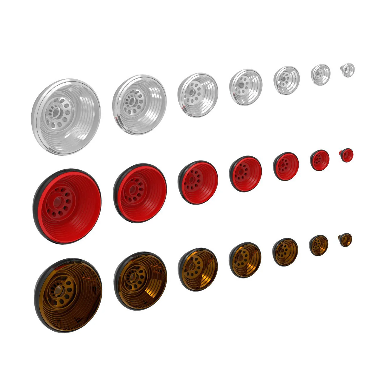 HiQ Parts STD Thruster Short 20.0mm (2sets) - Image 4