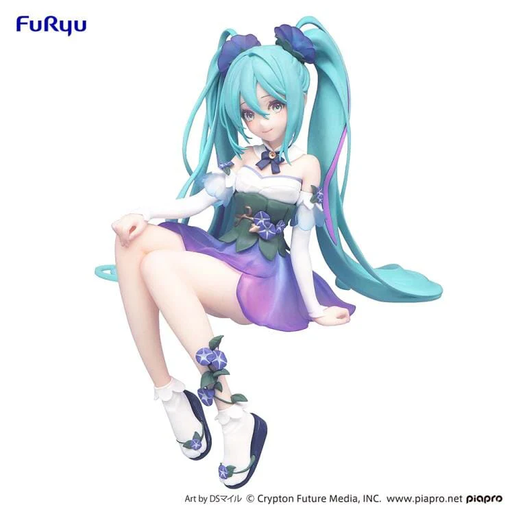 Vocaloid Hatsune Miku (Flower Fairy Morning Glory Ver.) Noodle Stopper Figure - Image 2
