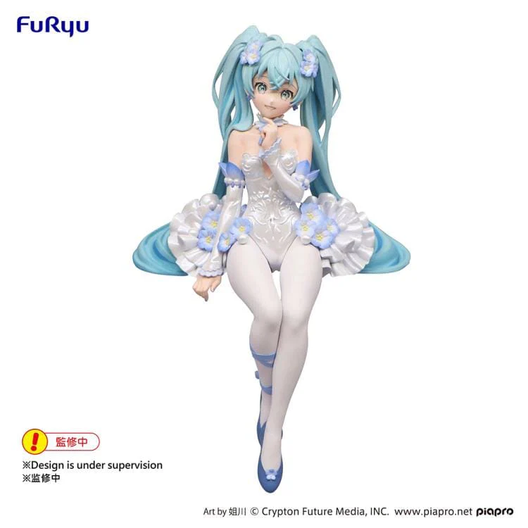 Vocaloid Hatsune Miku (Flower Fairy Nemophila Ver.) Noodle Stopper Figure (with Bonus) - Image 2