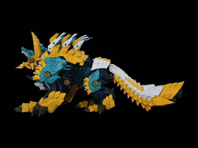 Zoids x Monster Hunter Synergenex Wild Liger Zinogre Model Kit - Image 15